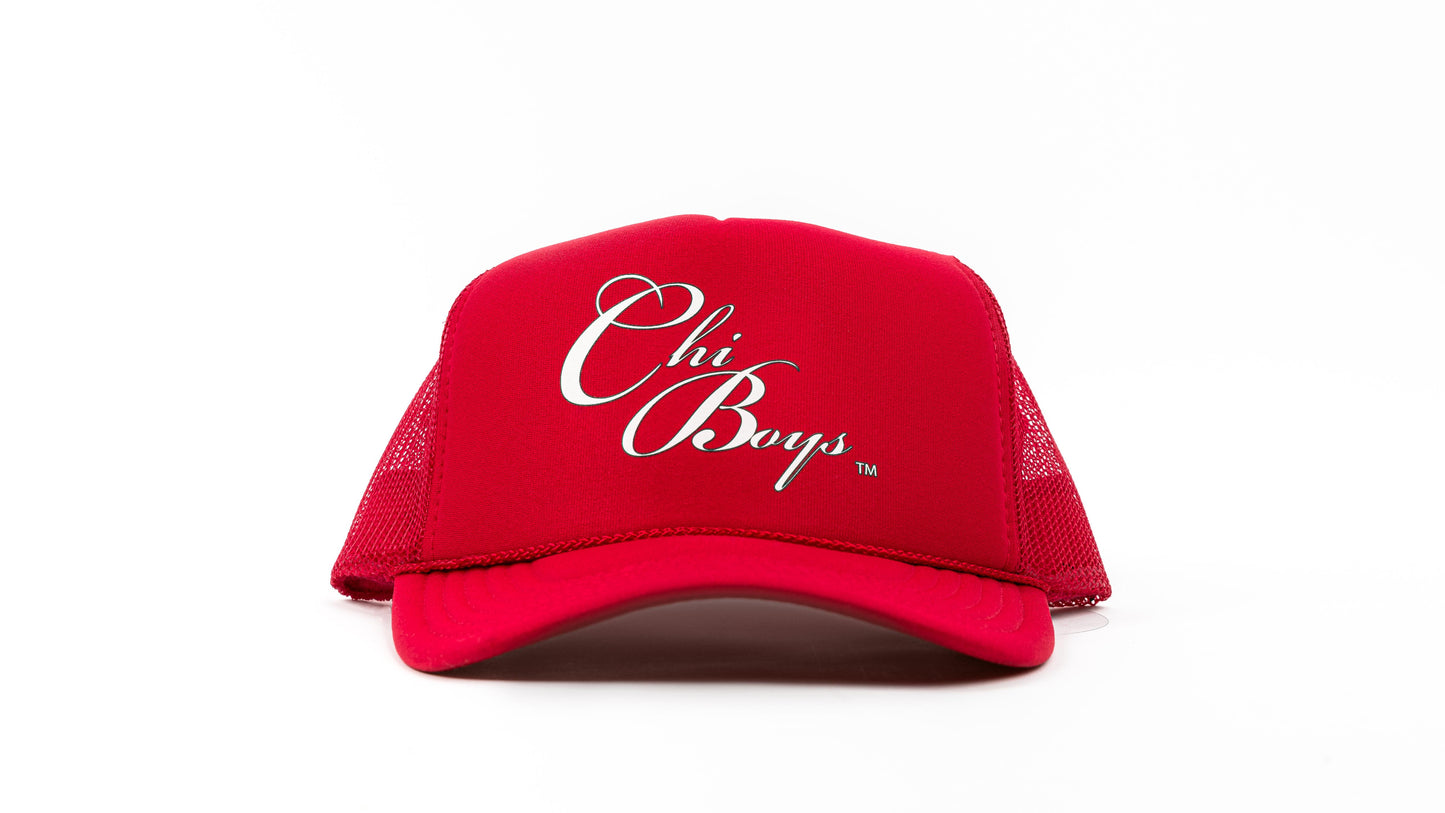 ChiBoys Logo Trucker (Red)