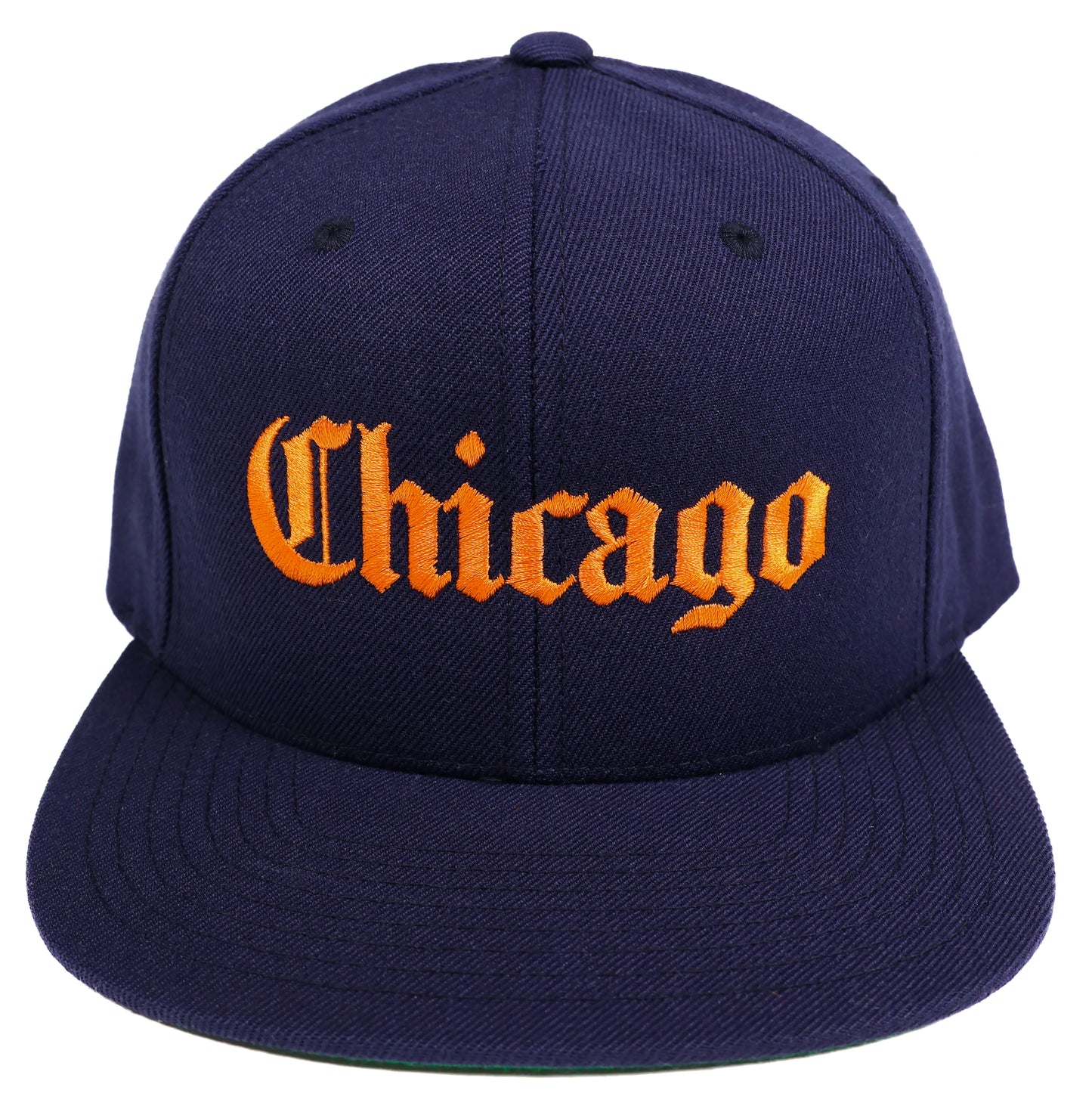 Chicago Tribune Snapback (Navy/Orange)