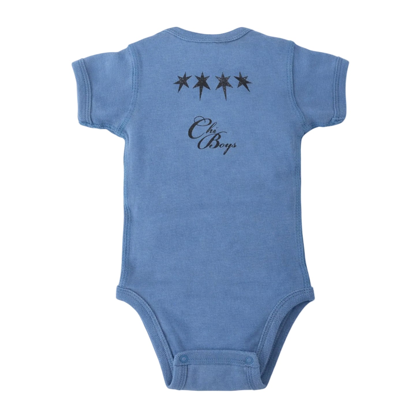 Chicago Block Onesie (Slate Blue)
