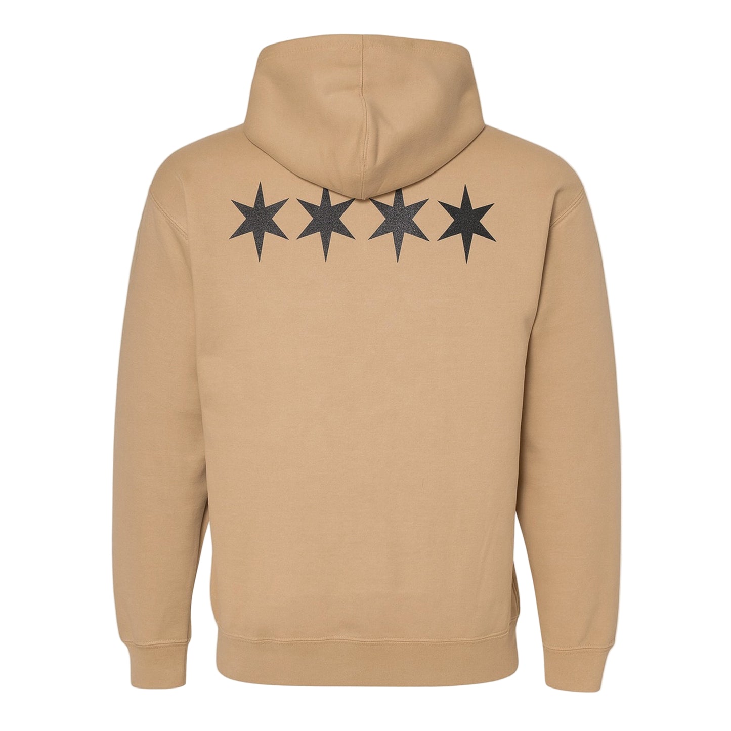 Chicago Block Hoodie (Tan/Black)
