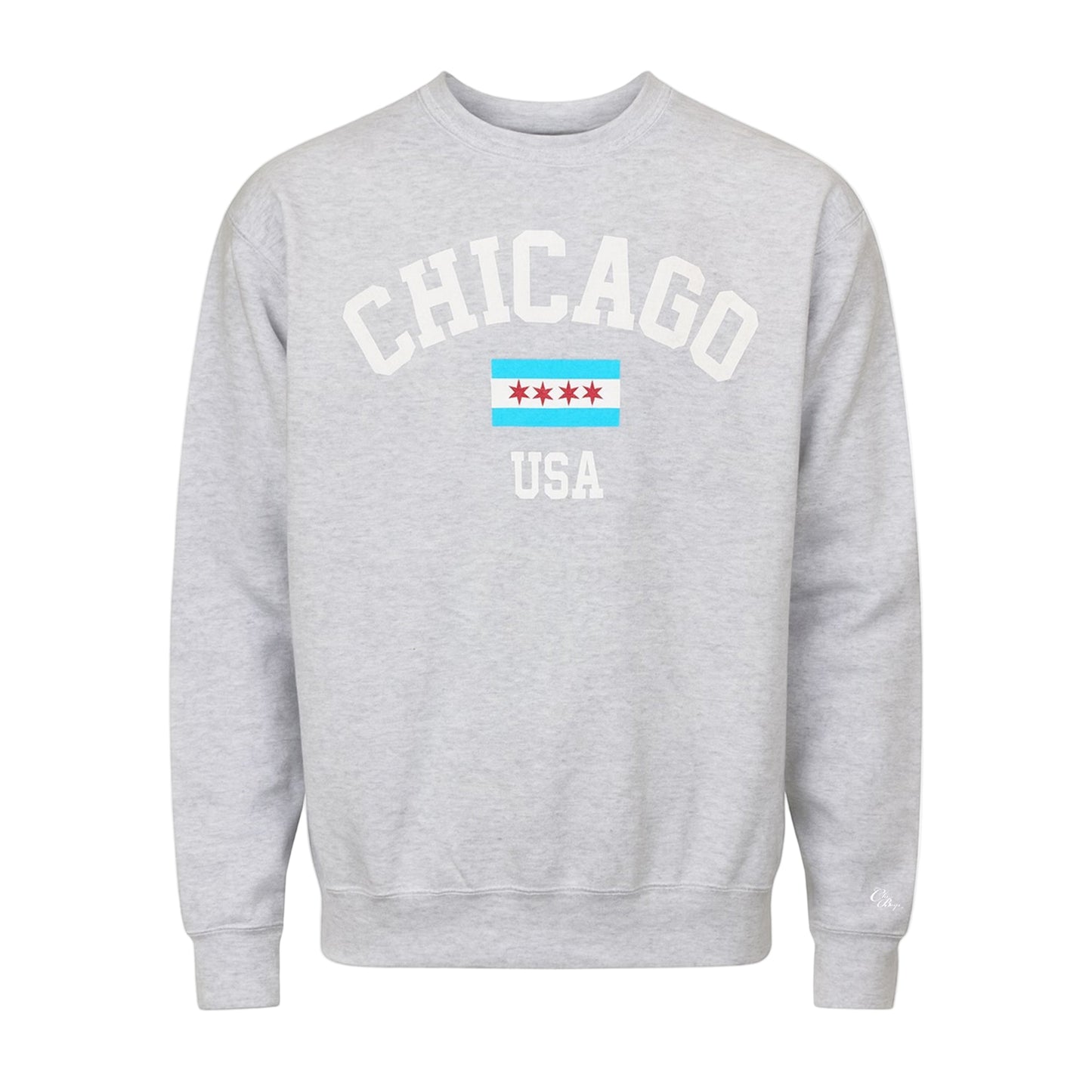 Chicago USA Sweatshirt (Grey)