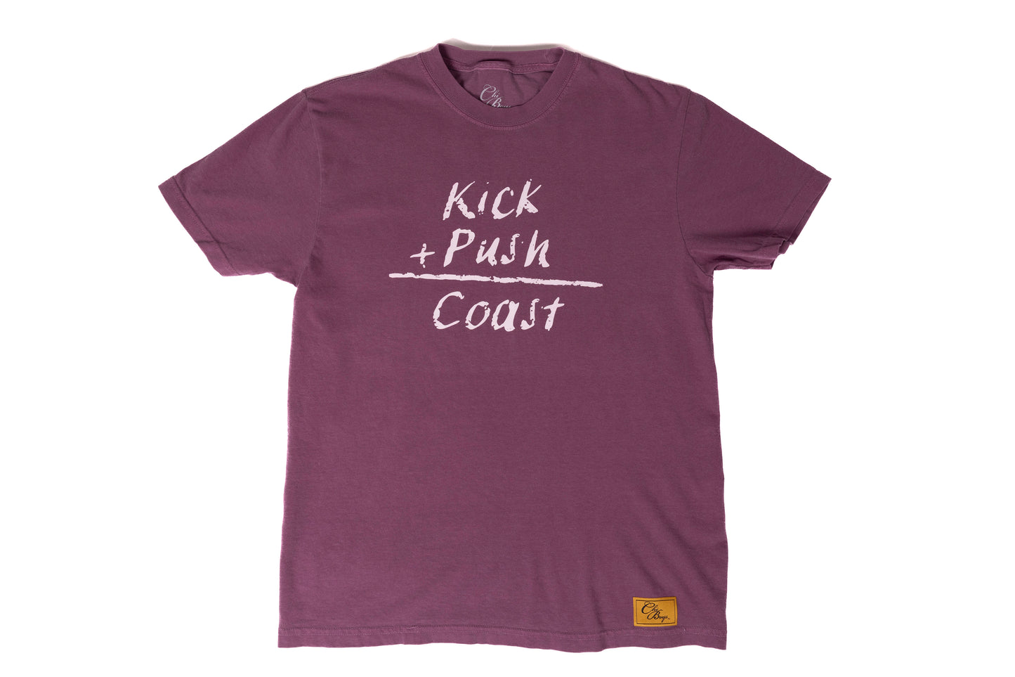 Kick Push Coast Tee (Berry)