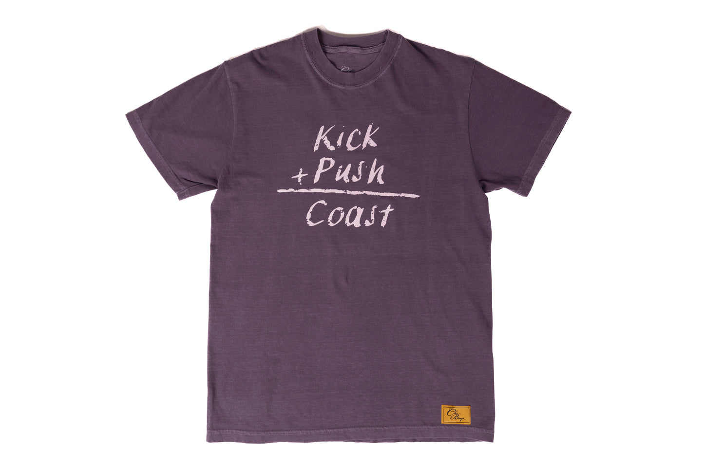 Kick Push Coast Tee (Wine)
