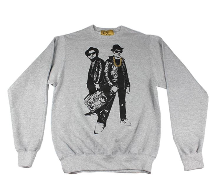Blues Brothers/Run DMC (Grey)