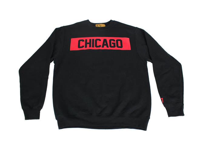 Chicago Block Crew (Black/Red)