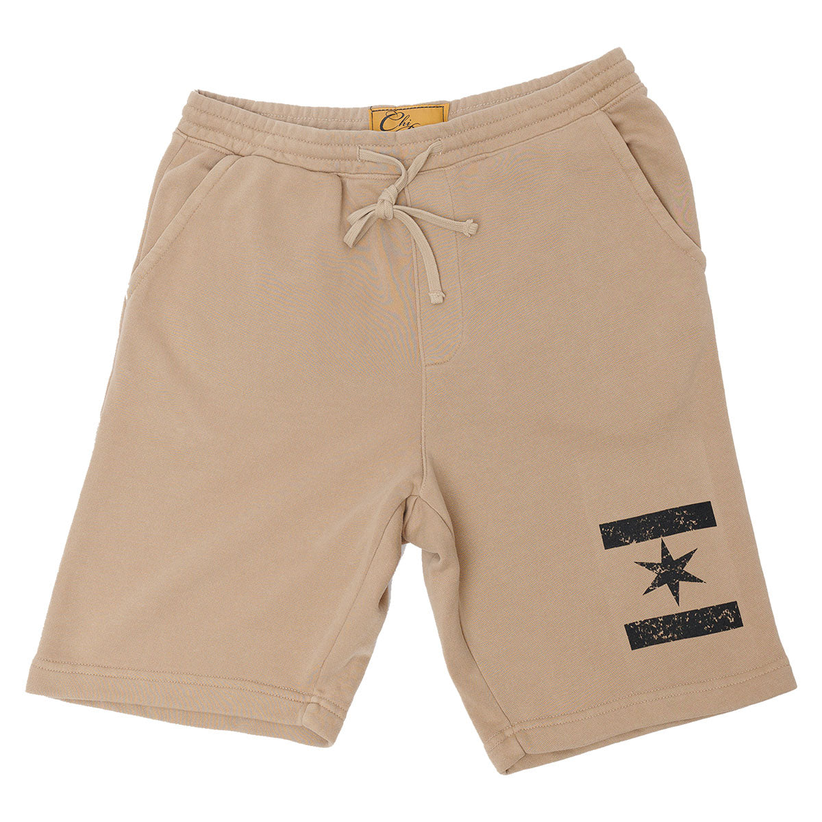 We Are One Star Short (Grown Man Black & Tan)