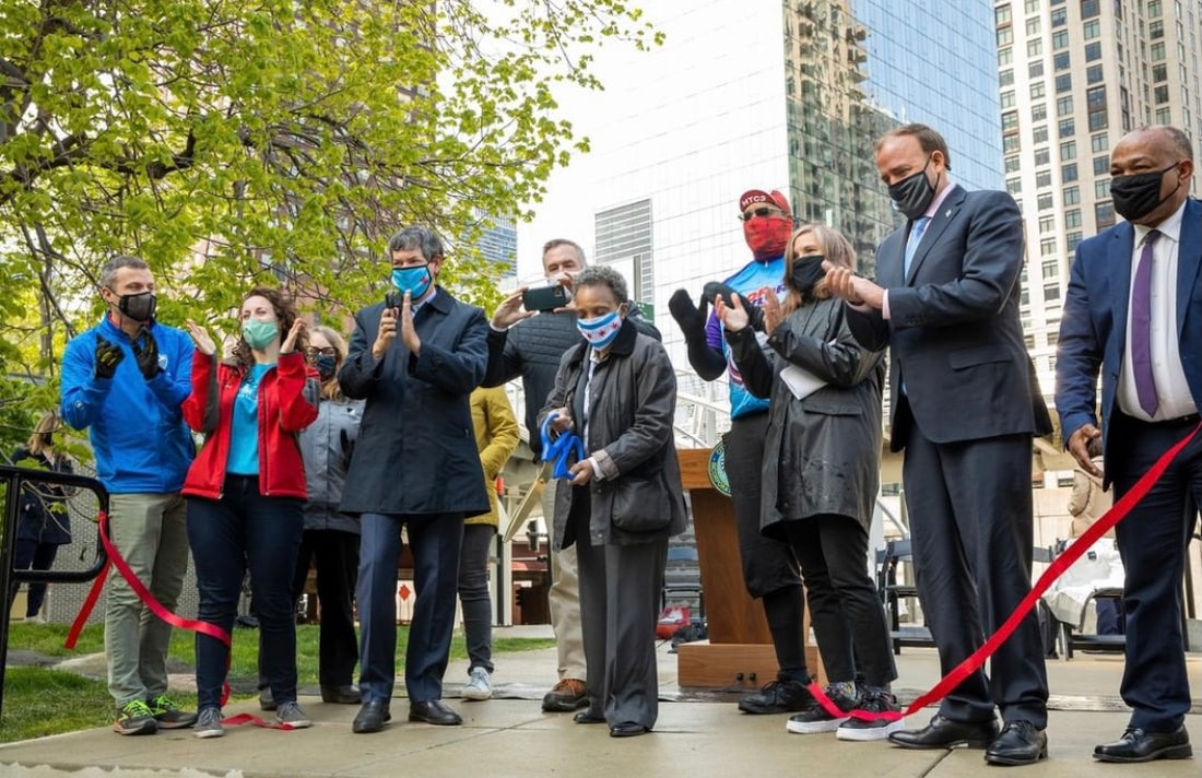 The Navy Pier Flyover is now open!!