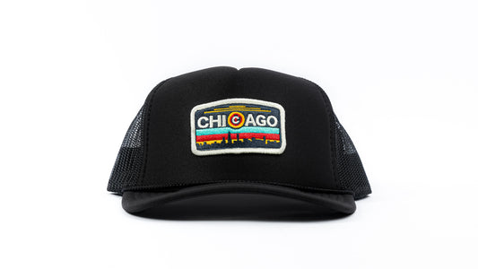 Chicago Surfer Trucker (black)