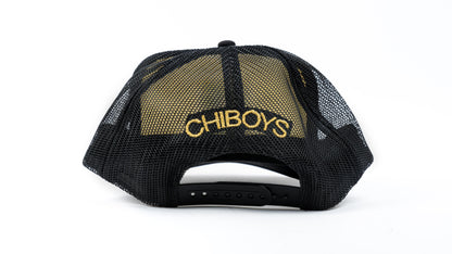 ChiBoys Logo Trucker (black)