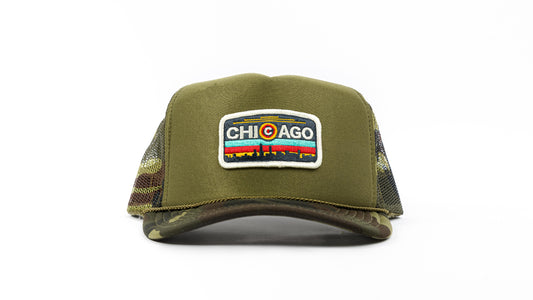 Chicago Surfer Trucker (Army)