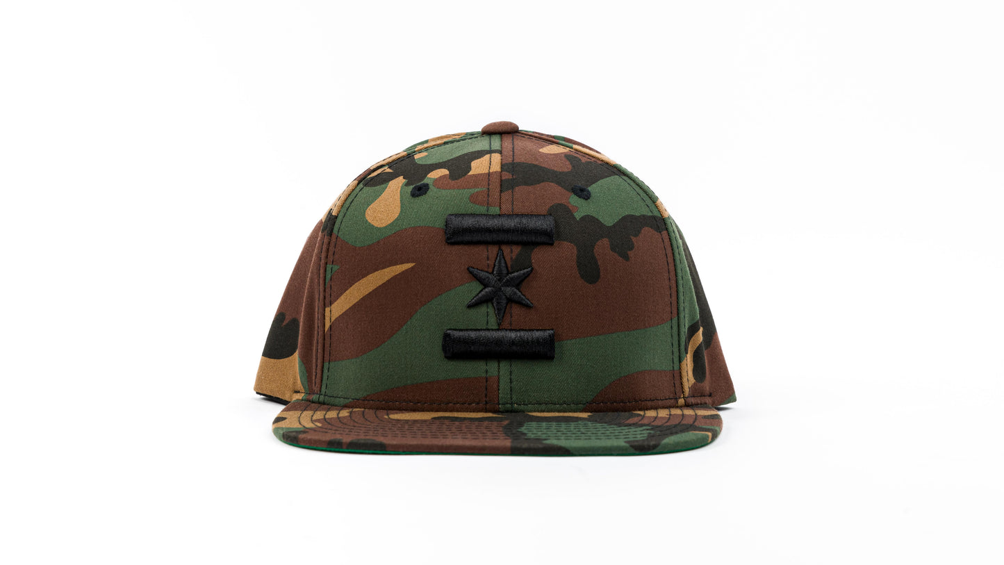 We Are One Star snapback (camo)