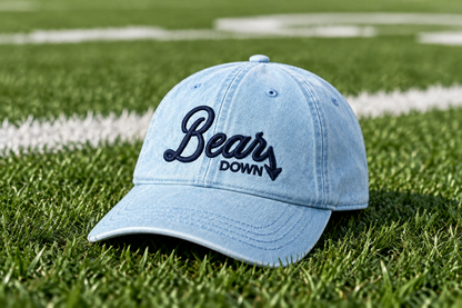 Bear Down Dad Hat (Denim/Navy)