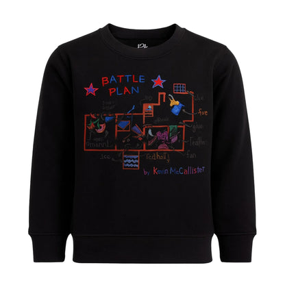 Battle Plan Sweatshirt YOUTH (Black)