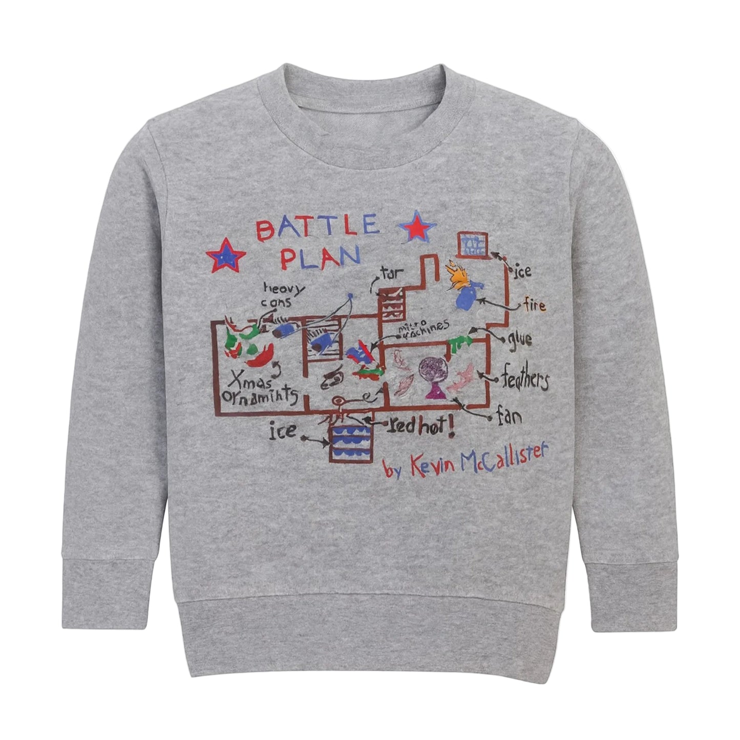 Battle Plan Sweatshirt YOUTH (Grey)