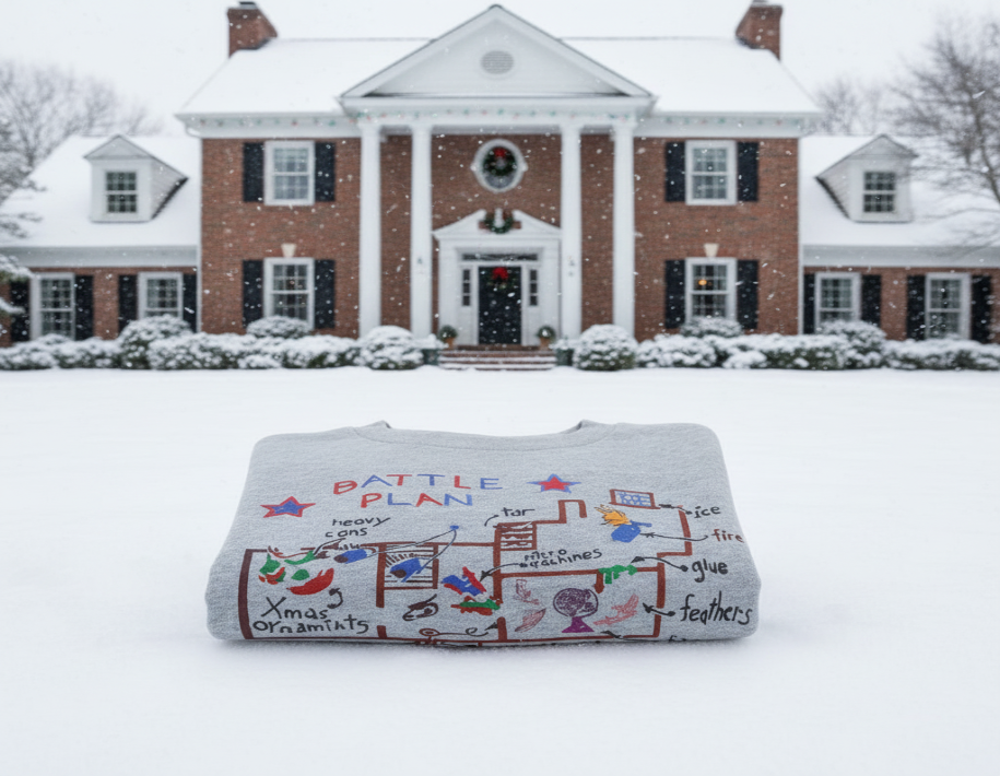 Battle Plan Sweatshirt YOUTH (Grey)