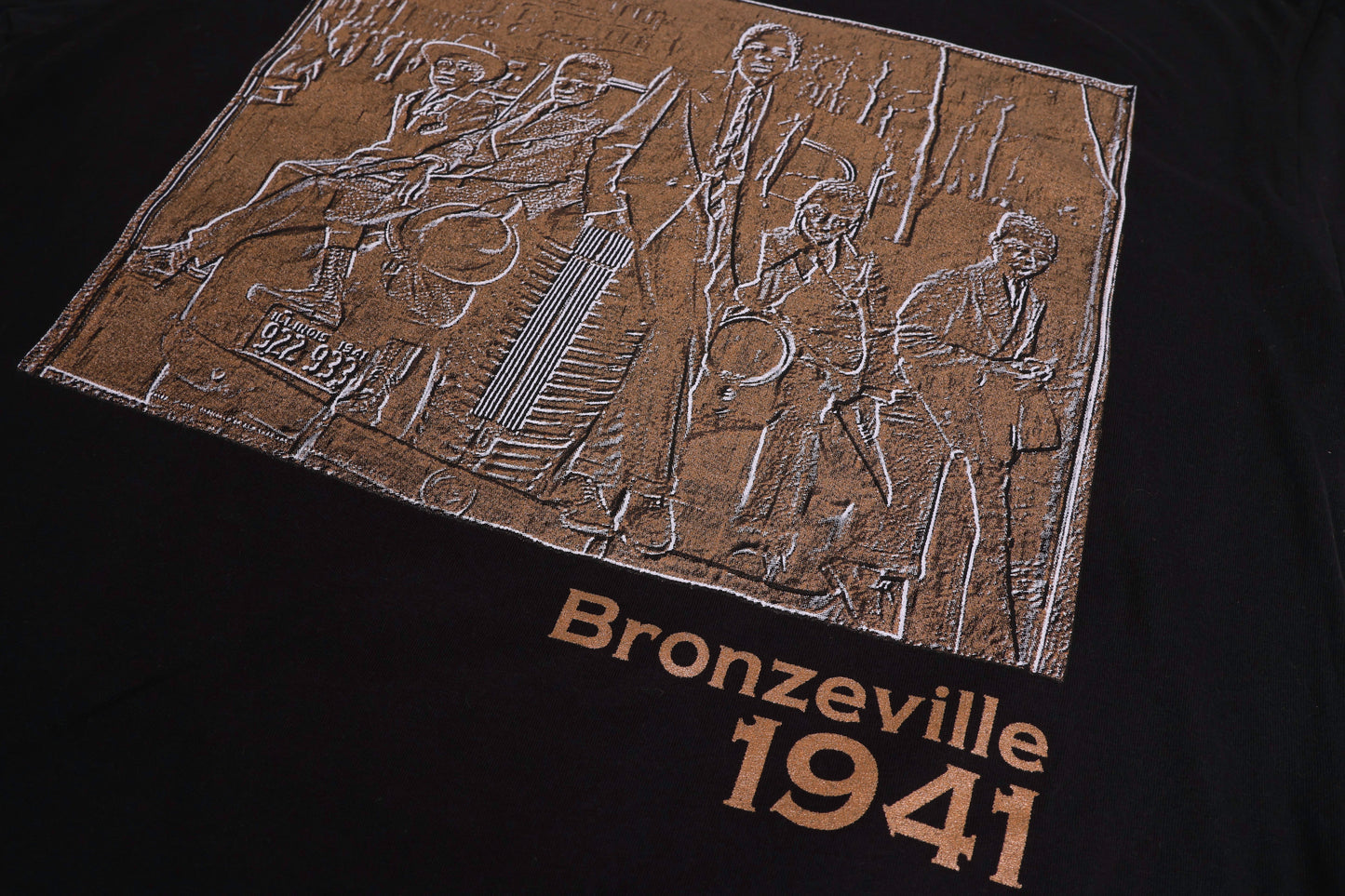 Bronze Bronzeville Tee (Black)