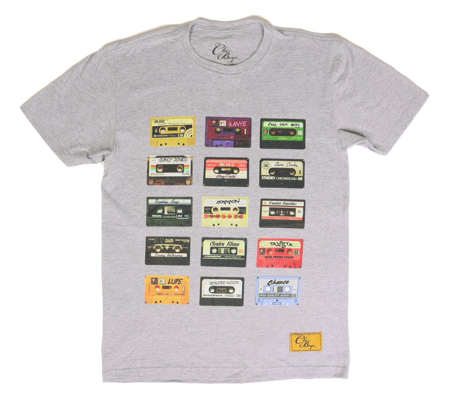 Old School Cassette Tee (Grey)