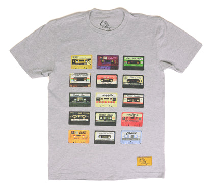 Old School Cassette Tee (Grey)