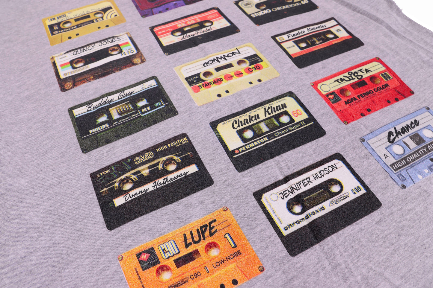 Old School Cassette Tee (Grey)