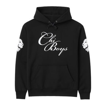 ChiBoys Logo Hoodie (Black/White)