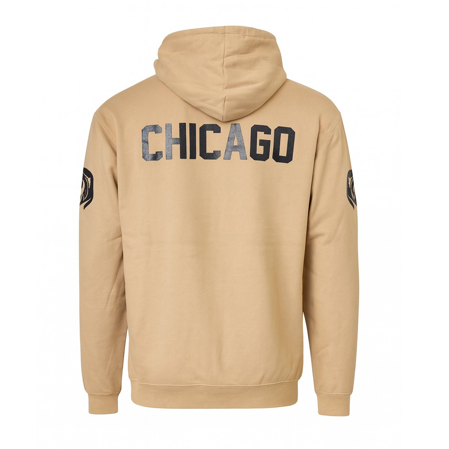 ChiBoys Logo Hoodie (Tan/Black)