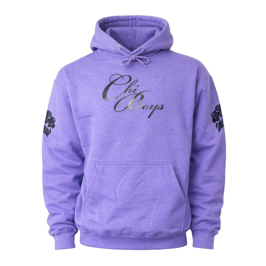 ChiBoys Logo Hoodie (Purple/Black)