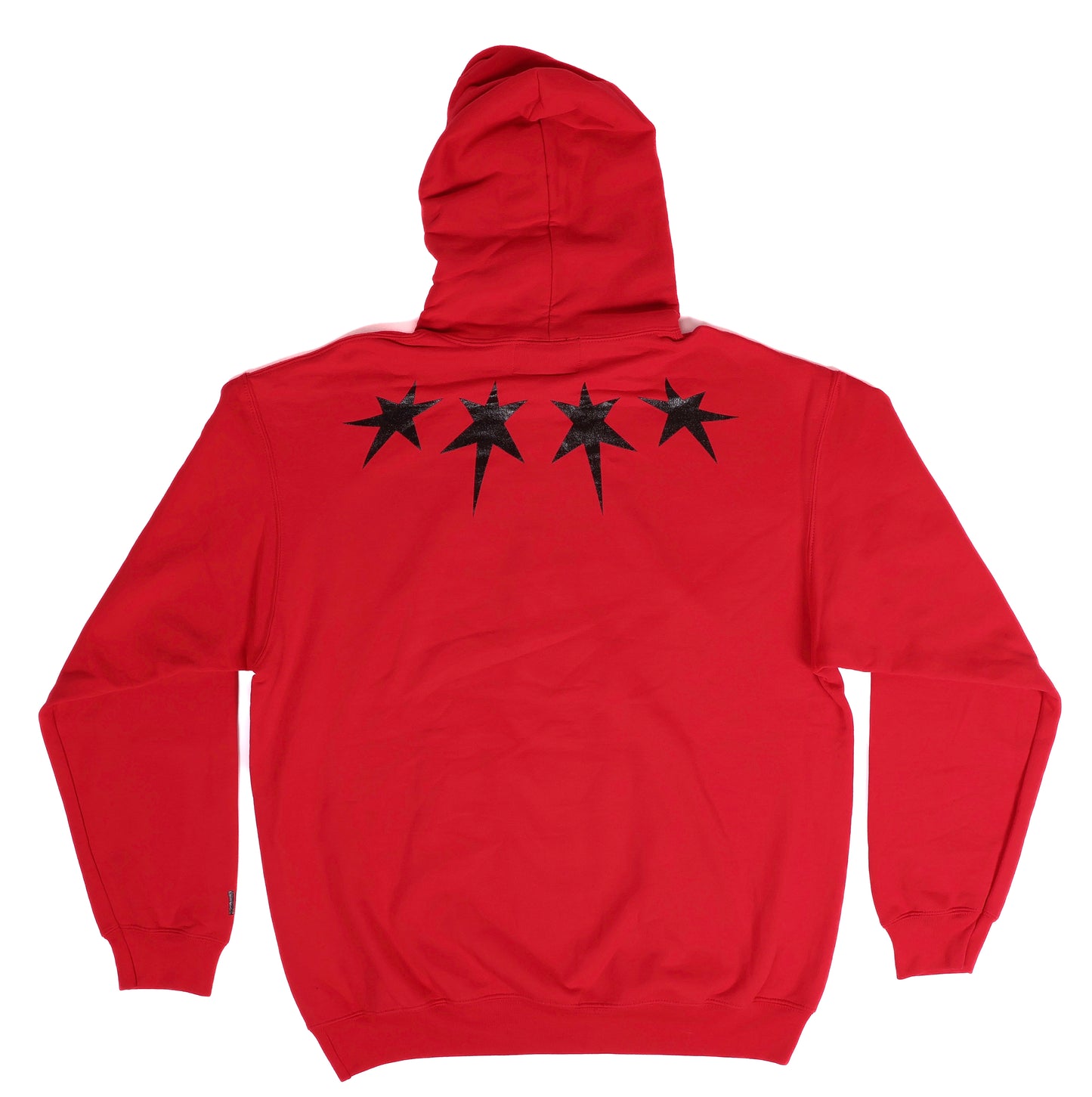 Chicago Block Hoodie (Red/Black)