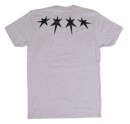 Chicago Block Tee (Grey/Black)