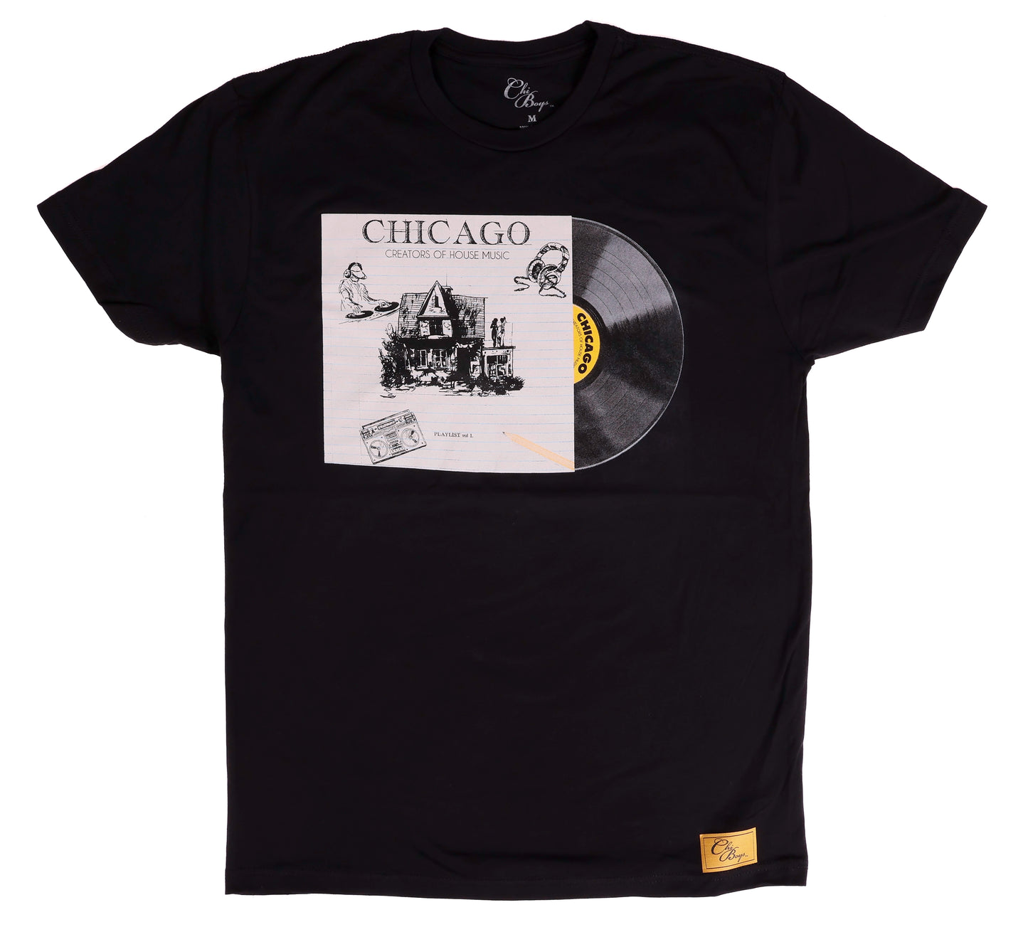 Chicago House Tee (Black)