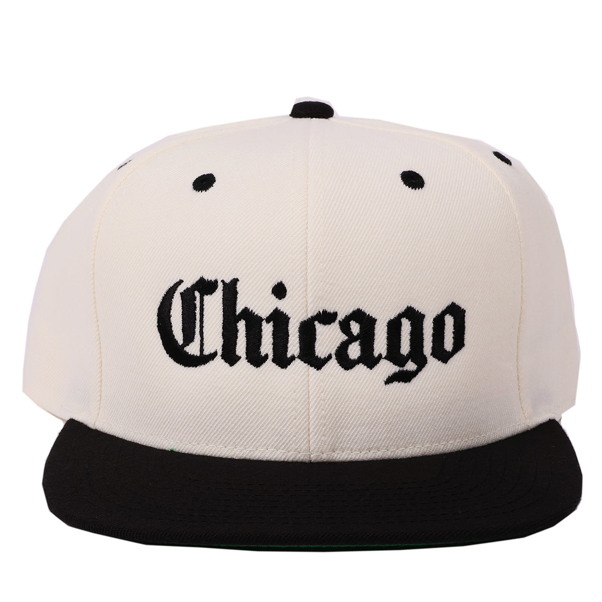 Chicago News Snapback (Off White)