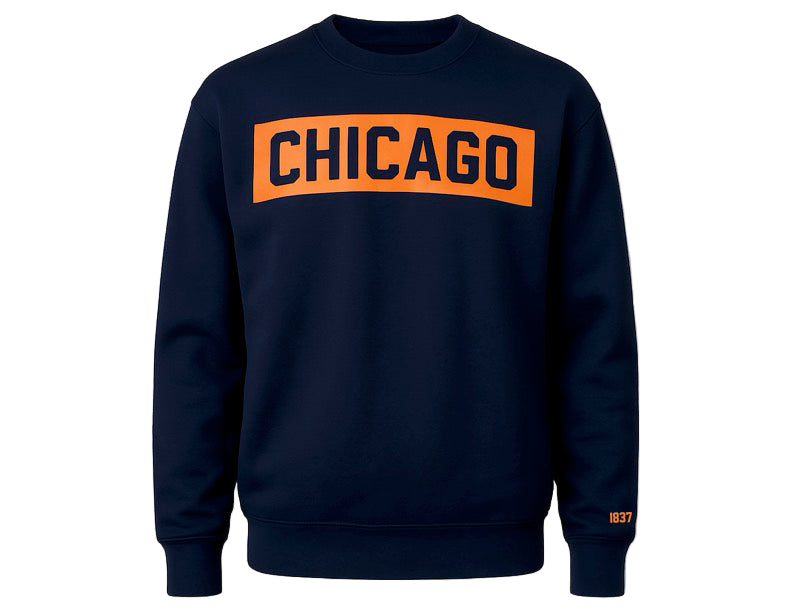 Chicago Block Crew (Navy/Orange)