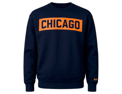 Chicago Block Crew (Navy/Orange)