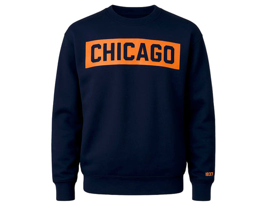 Chicago Block Crew (Navy/Orange)