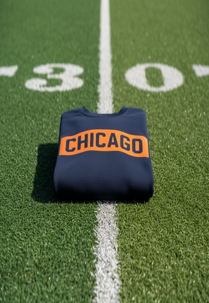 Chicago Block Crew (Navy/Orange)