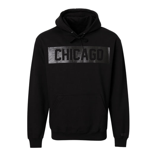 Chicago Block Hoodie (Blacked Out)