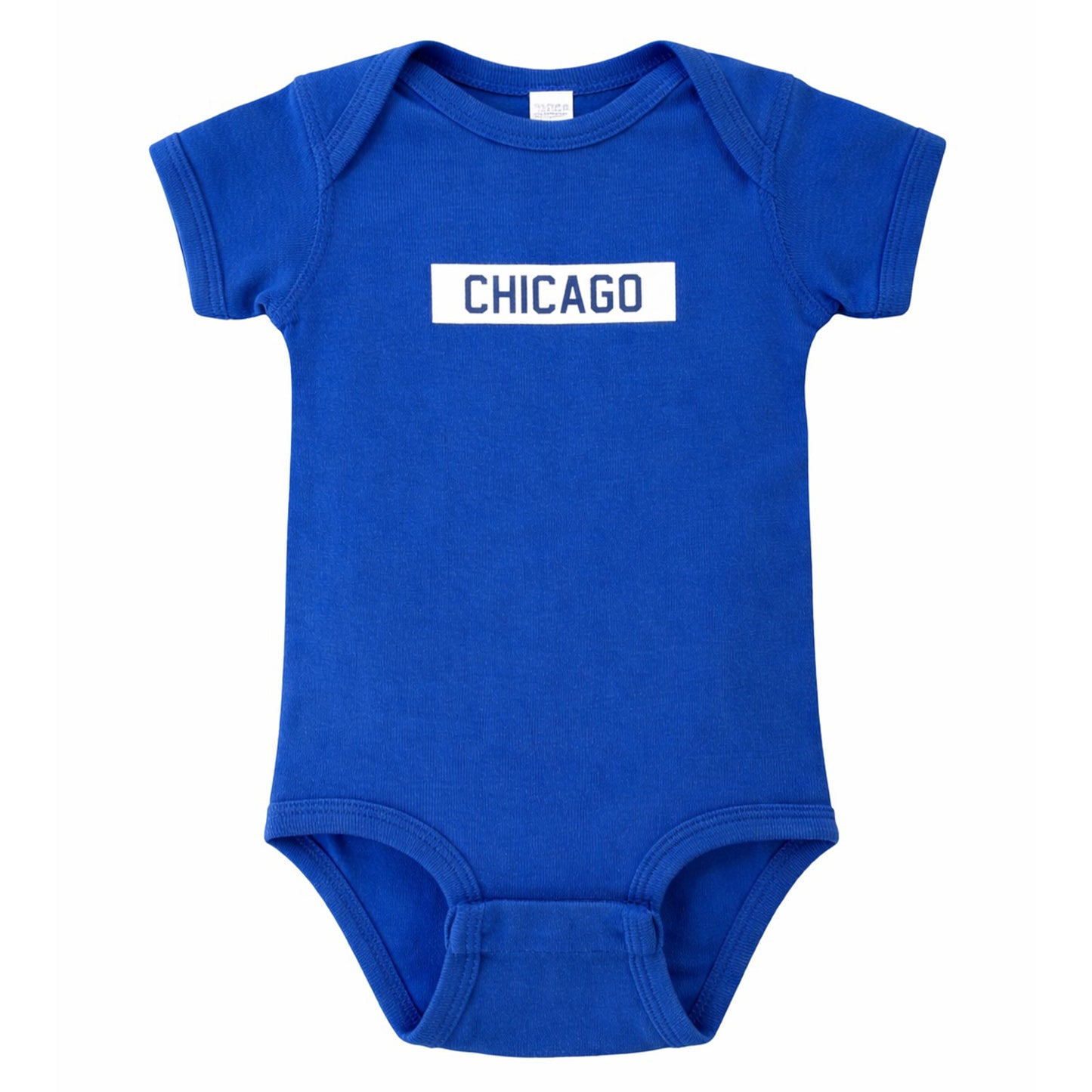 Chicago Block Onesie (Royal Blue)