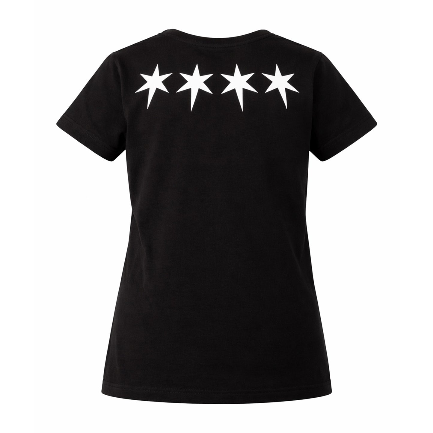 ChiBoys Logo Tee Women's Cut (Black/White)