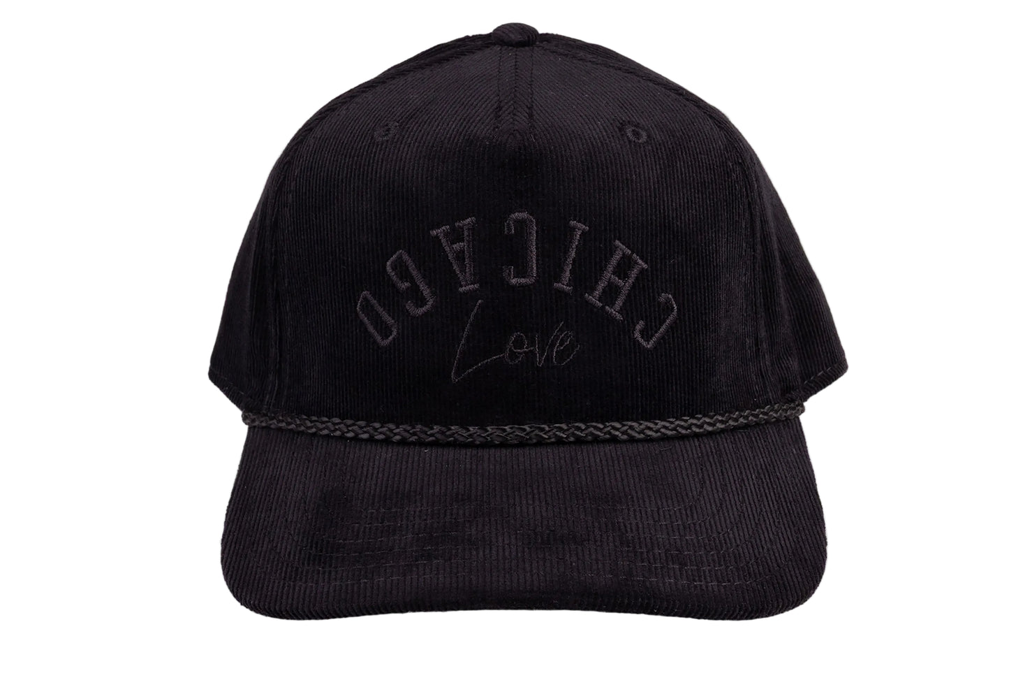 Chicago Love Snapback Corduroy (Black Cat)