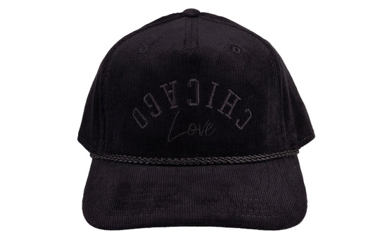 Chicago Love Snapback Corduroy (Black Cat)