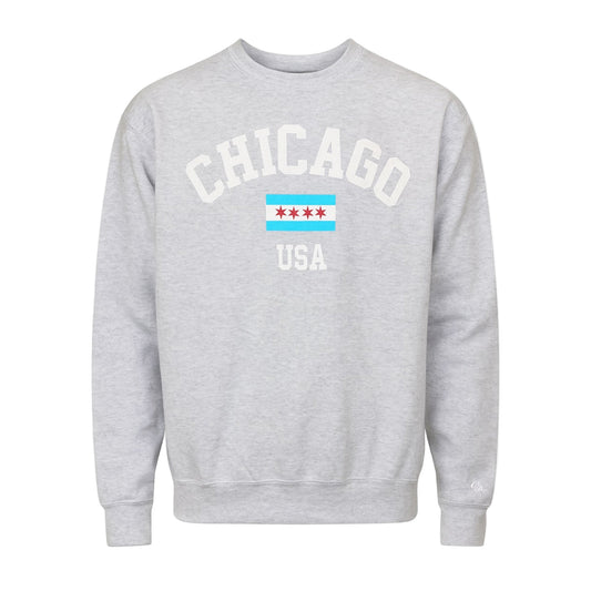 Chicago USA Sweatshirt (Grey)