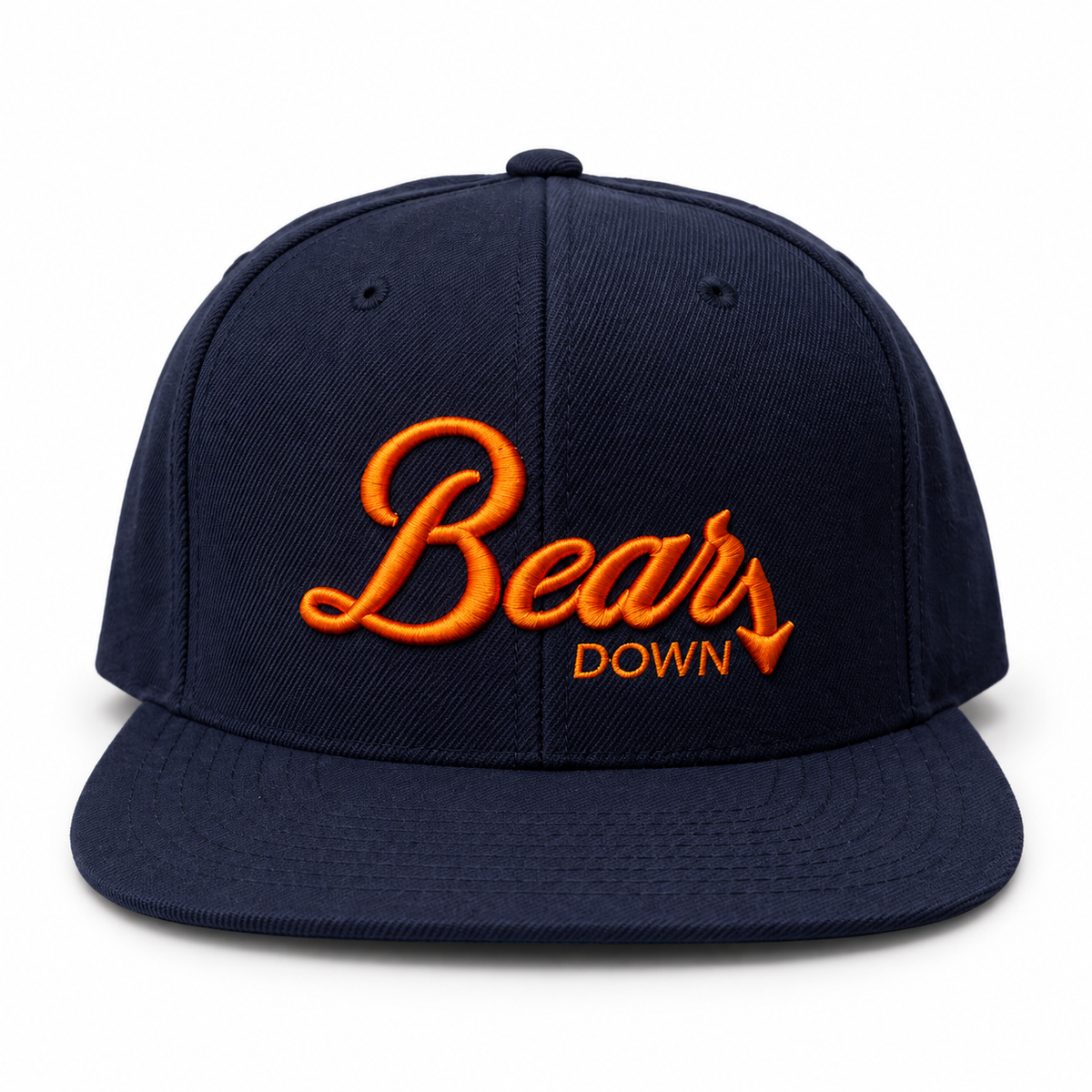 Bear Down Snapback (Navy)