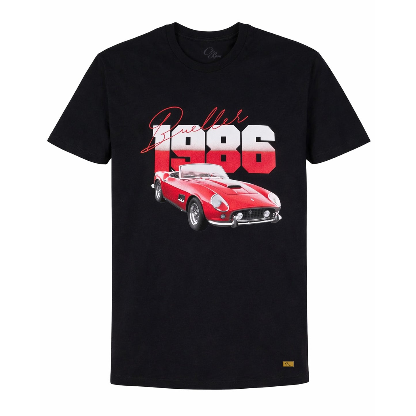 Bueller 1986 Tee Heavenly (Heather Black)