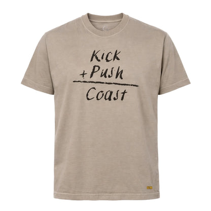 Kick Push Coast Tee (Sandstone)