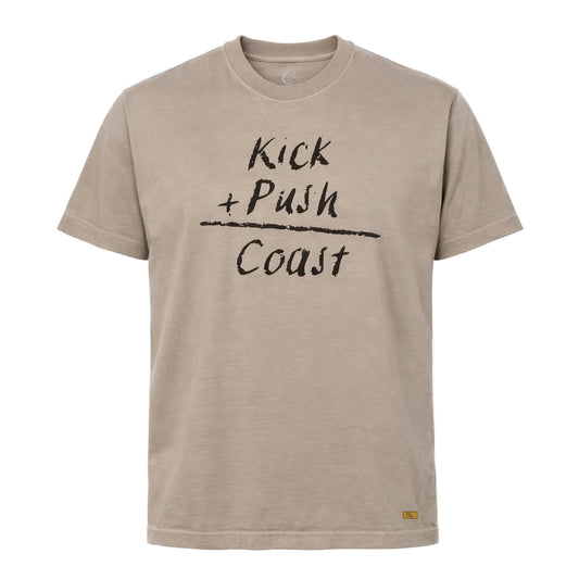 Kick Push Coast Tee (Sandstone)