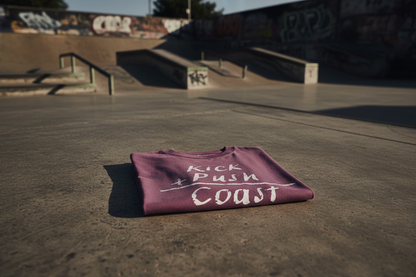Kick Push Coast Tee (Berry)