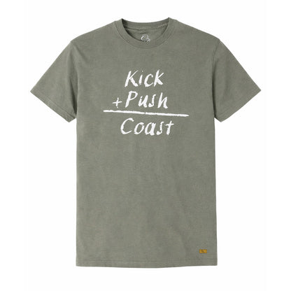 Kick Push Coast Tee (Moss)