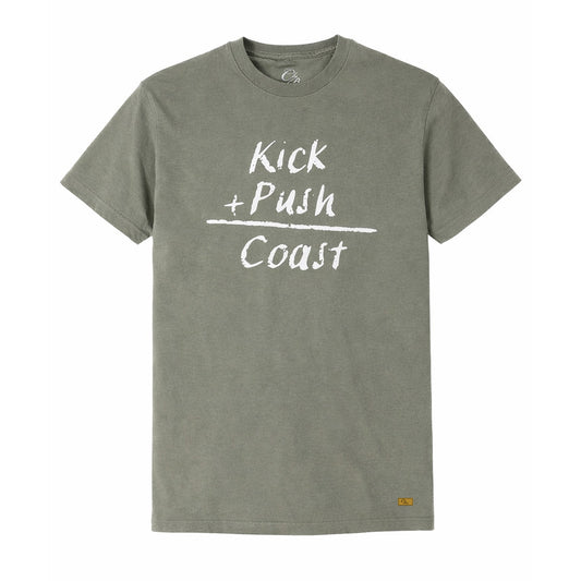 Kick Push Coast Tee (Moss)