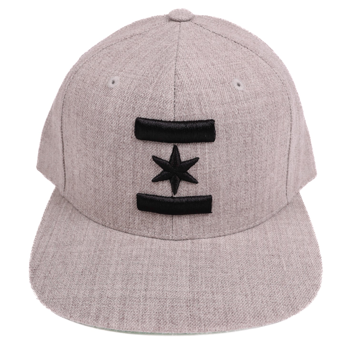 We Are One Star Snapback (Grey & Black)