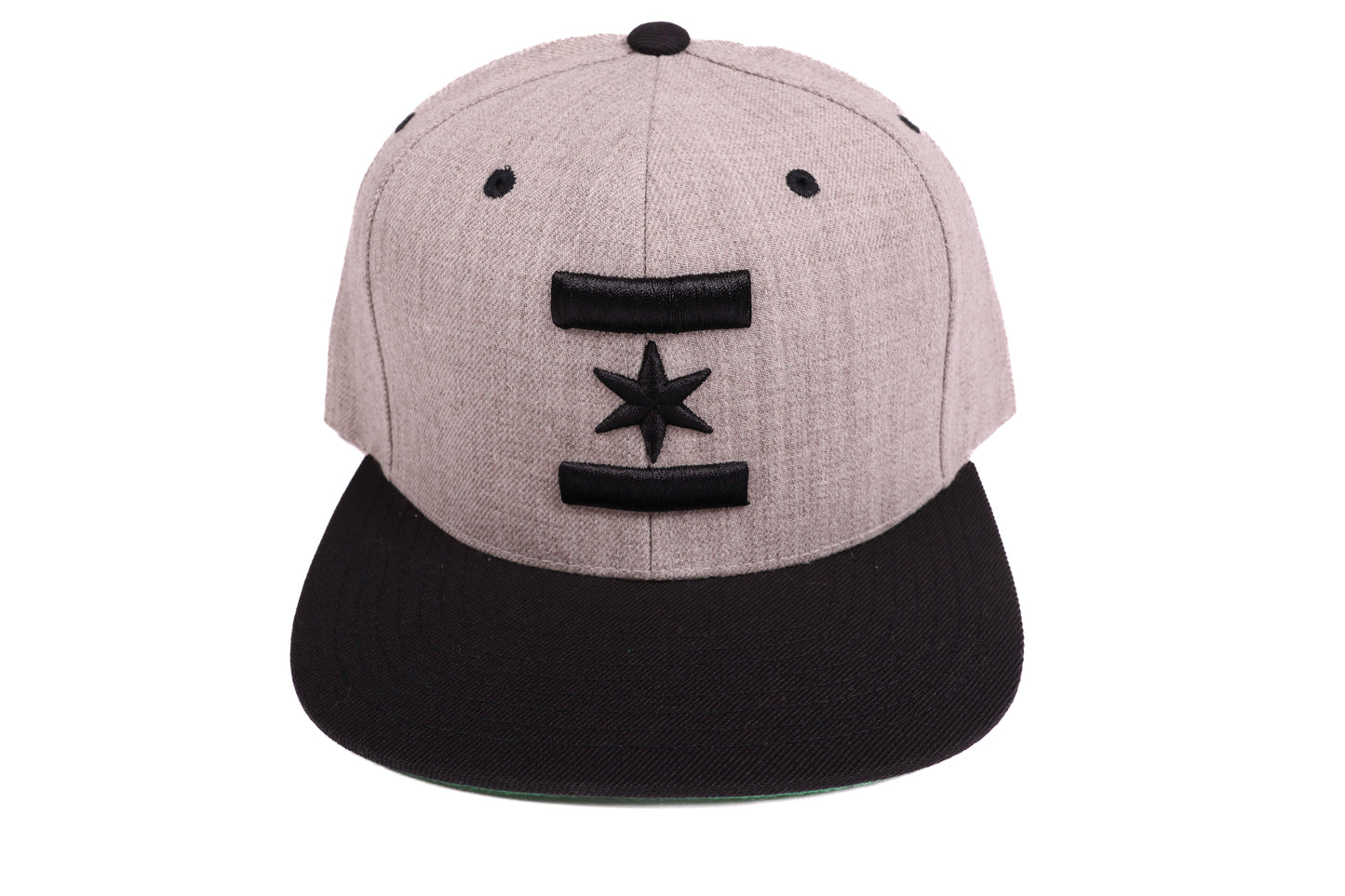 We Are One Star Snapback (Grey & Black Bill)