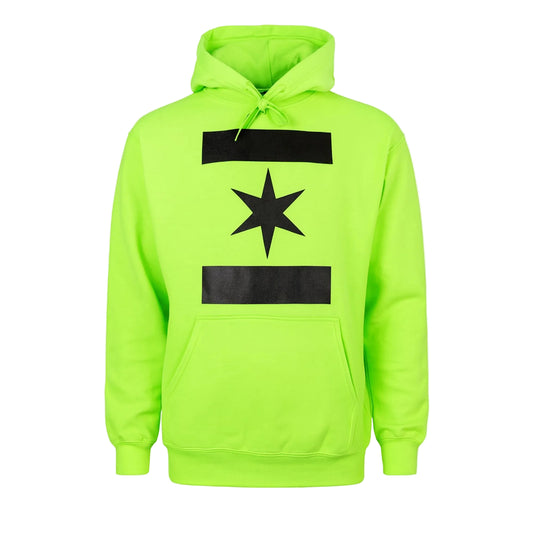 We Are One Star Hoodie (Neon Green)